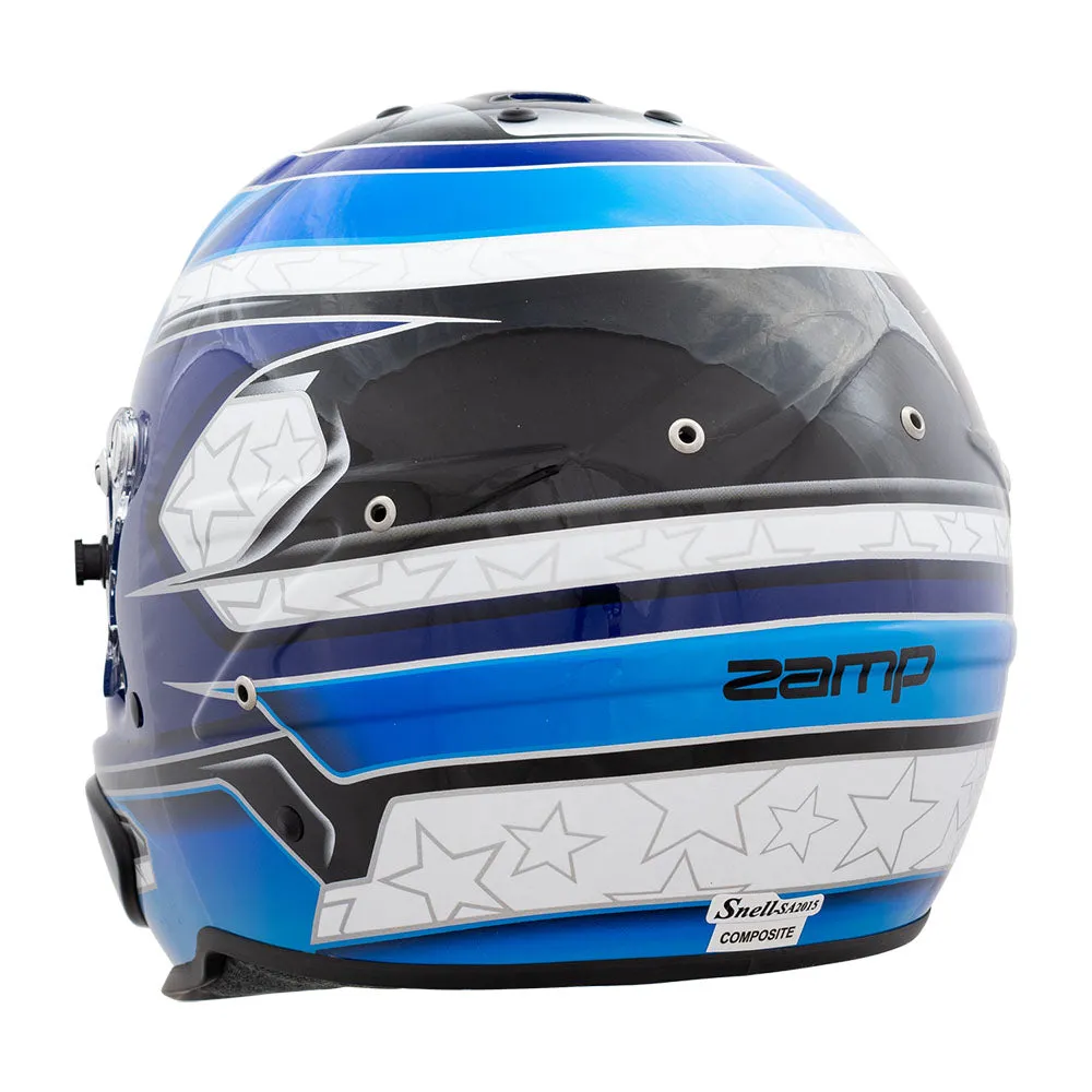 ZAMP RZ-70E custom painted helmet Fia 8859-2015 & Snell SA2020